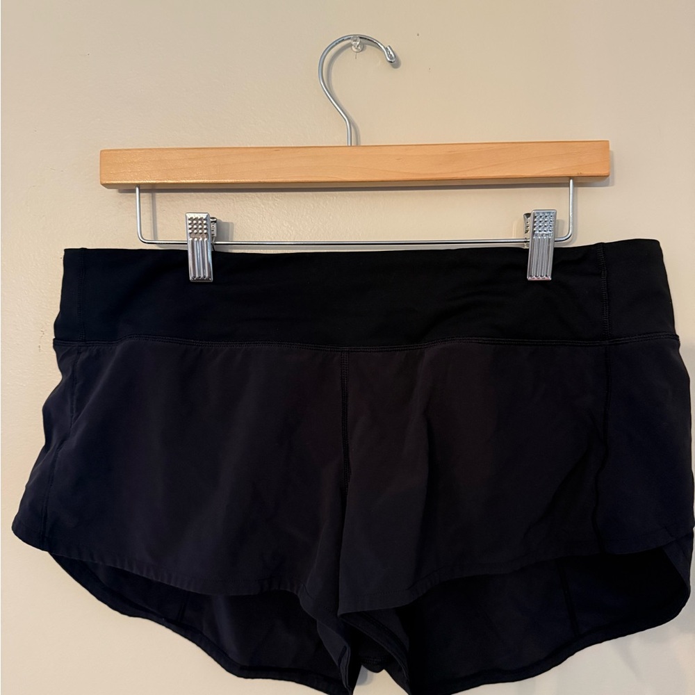 lululemon athletica Black Athletic Shorts